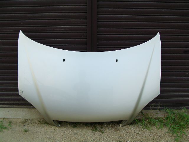 The bonnet of the Nissan Nadia.